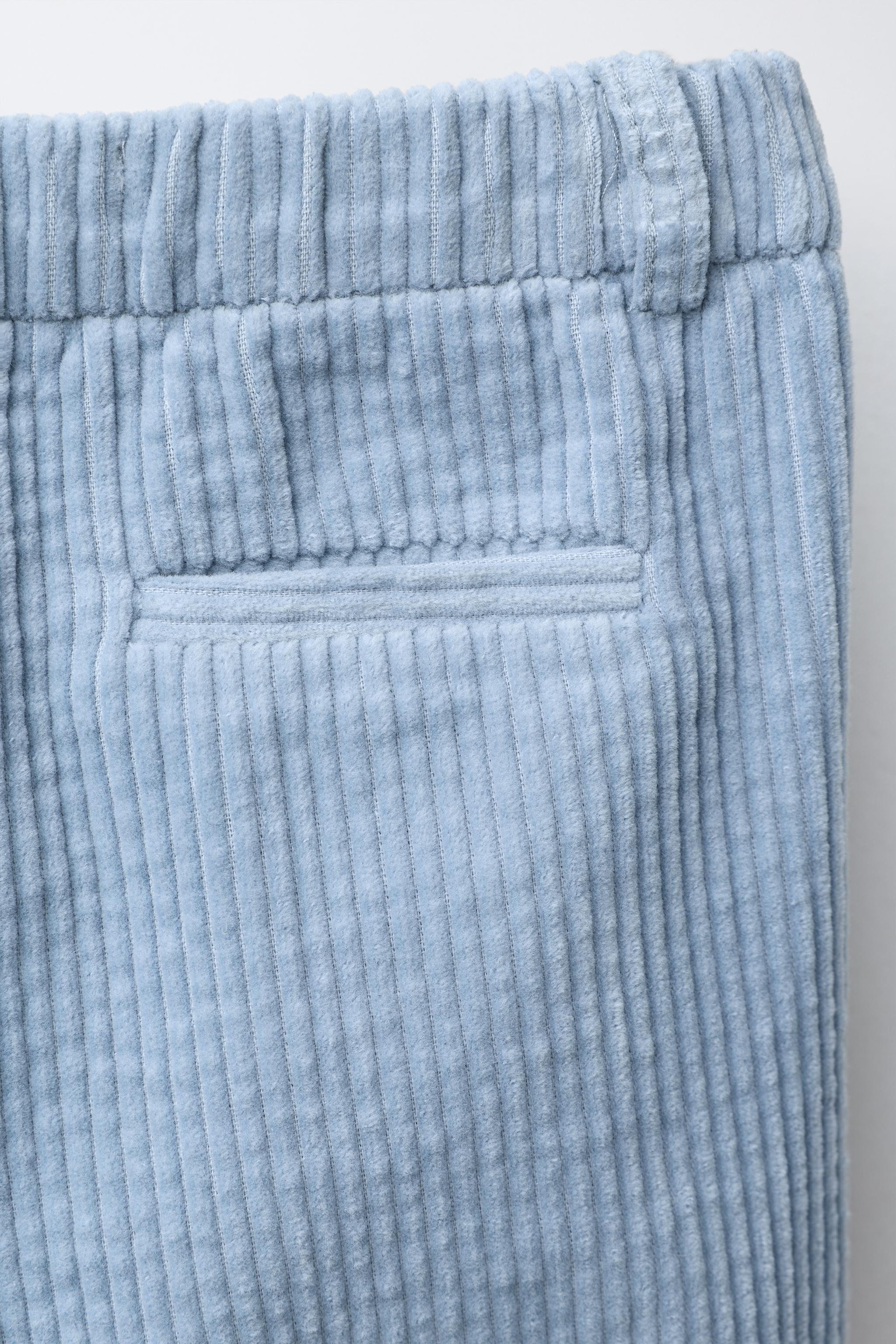 BENSIMON ® X ZARA STRAIGHT CORDUROY PANTS